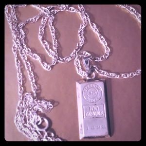 Vintage Sterling Silver Necklace